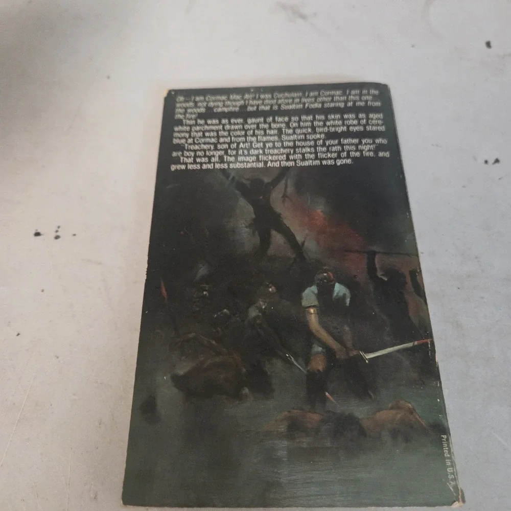Cormac Mac Art The Mists of Doom Andrew J Offutt Zebra Books 1st 1977 #4